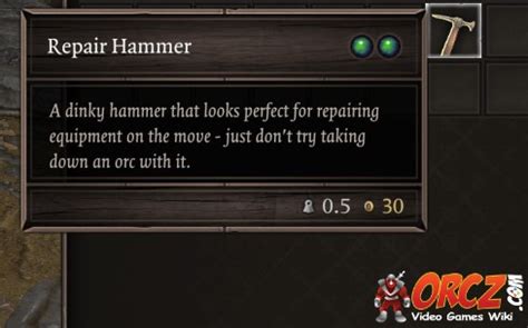 divinity sin 2 repair hammer.